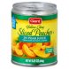 yellow cling sliced peaches in pear juice from concentrate & water