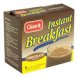 instant breakfast chocolate