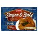 season & bake roasting bag and seasoning roasted pork