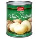 whole white potatoes