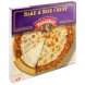 Hannaford bake & rise crust pizza 4-cheese Calories