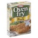 Oven Fry seasoned coating extra crispy for pork Calories