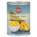Raleys Fine Foods pineapple slices, in juice Calories