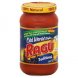 pasta sauce old world style traditional smooth
