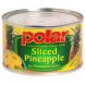Polar sliced pineapple Calories
