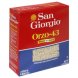 San Giorgio soup 'n ' sides orzo-43 Calories