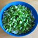 peppers, sweet, green, frozen, chopped, boiled, drained, without salt