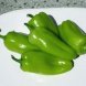 peppers, sweet, green, cooked, boiled, drained, without salt