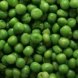 peas, green, canned, seasoned, solids and liquids