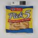 pick 5 chicken fries fritters fully cooked