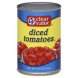 tomatoes diced