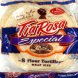 especial flour tortillas wrap size