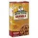 cereal/snack granola, cranberry cashew honey