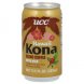 coffee hawaii kona blend, with milk