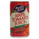 tomato juice, canned, with salt added usda Nutrition info