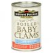 Crown Prince natural baby clams boiled Calories