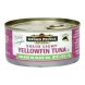 natural yellow fin tuna solid light. packed in olive oil