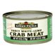natural crab meat fancy, lump white