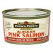 Crown Prince natural pink salmon pacific, skinless & boneless Calories