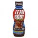 Lean Body on the go! nutrition shake hi-protein, chocolate ice cream Calories