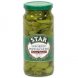 Star imported pepperoncini, extra tender, mild imported pepperoncini, extra tender, hand picked miniature, mild Calories