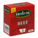 Herb-ox bouillon packets beef flavor Calories