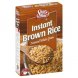 brown rice instant