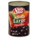 ShurFine olives pitted, california ripe, large Calories