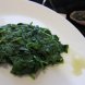 new zealand spinach, cooked, boiled, drained, with salt