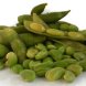 soybeans, green, cooked, boiled, drained, with salt