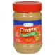 Albertsons Inc. peanut butter spread reduced fat, creamy Calories