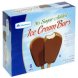 Albertsons Inc. ice cream bars vanilla ice cream with chocolate flavored coating Calories