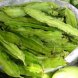 winged bean, immature seeds, cooked, boiled, drained, with salt