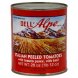 Dell'Alpe italian peeled tomatoes Calories