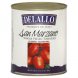 tomatoes whole peeled, san marzano