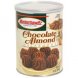 chocolate almond macaroons