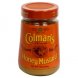 Colmans honey mustard sweet, hot Calories