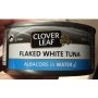Clover Leaf Seafoods clover leaf flaked light tuna, skipjack in water tuna products Calories
