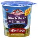 fresh flavor soup black bean & lime