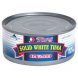 solid white tuna in water