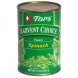 Tops harvest choice fancy spinach Calories