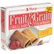 fruit & grain cereal bars, strawberry