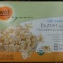 Wild Harvest Organic popcorn butter flavor Calories