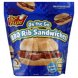 bbq rib sandwiches on the go