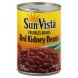 Sun-vista dark red kidney beans Calories