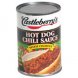 Castleberrys hot dog chili sauce with onions Calories