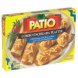 Patio beef and cheese enchilada platter Calories