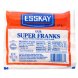 Esskay super , made with chicken, pork and beef franks Calories