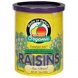 organic raisins sun-dried