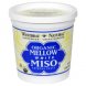 vegetarian organic mellow white miso soybean paste